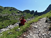 33 Corna Grande a sx versante nord nella Valle dei mughi